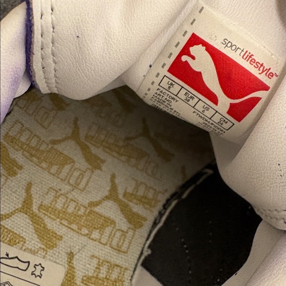 PURPLE SUEDE PUMA STATES SNEAKERS - Picture 2 of 6